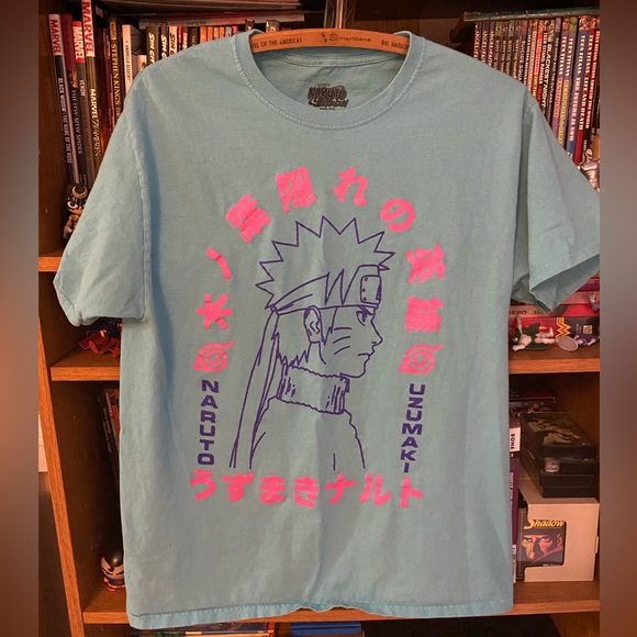 Naruto Shippuden 20th Anniversary T Shirt - Picture 1 of 3